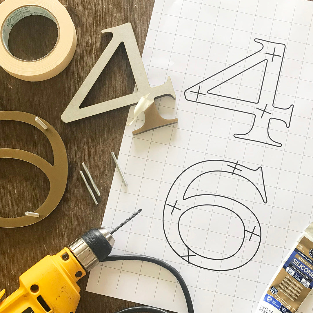 How to Install Floating House Numbers Like a Pro