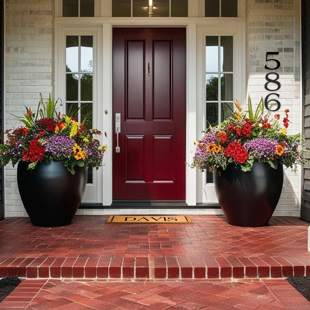 Favorite House Numbers and Letters