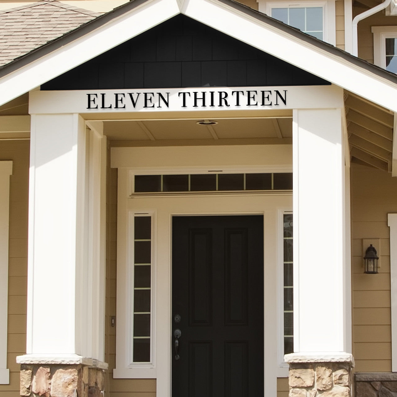 Linden House Numbers and Letters