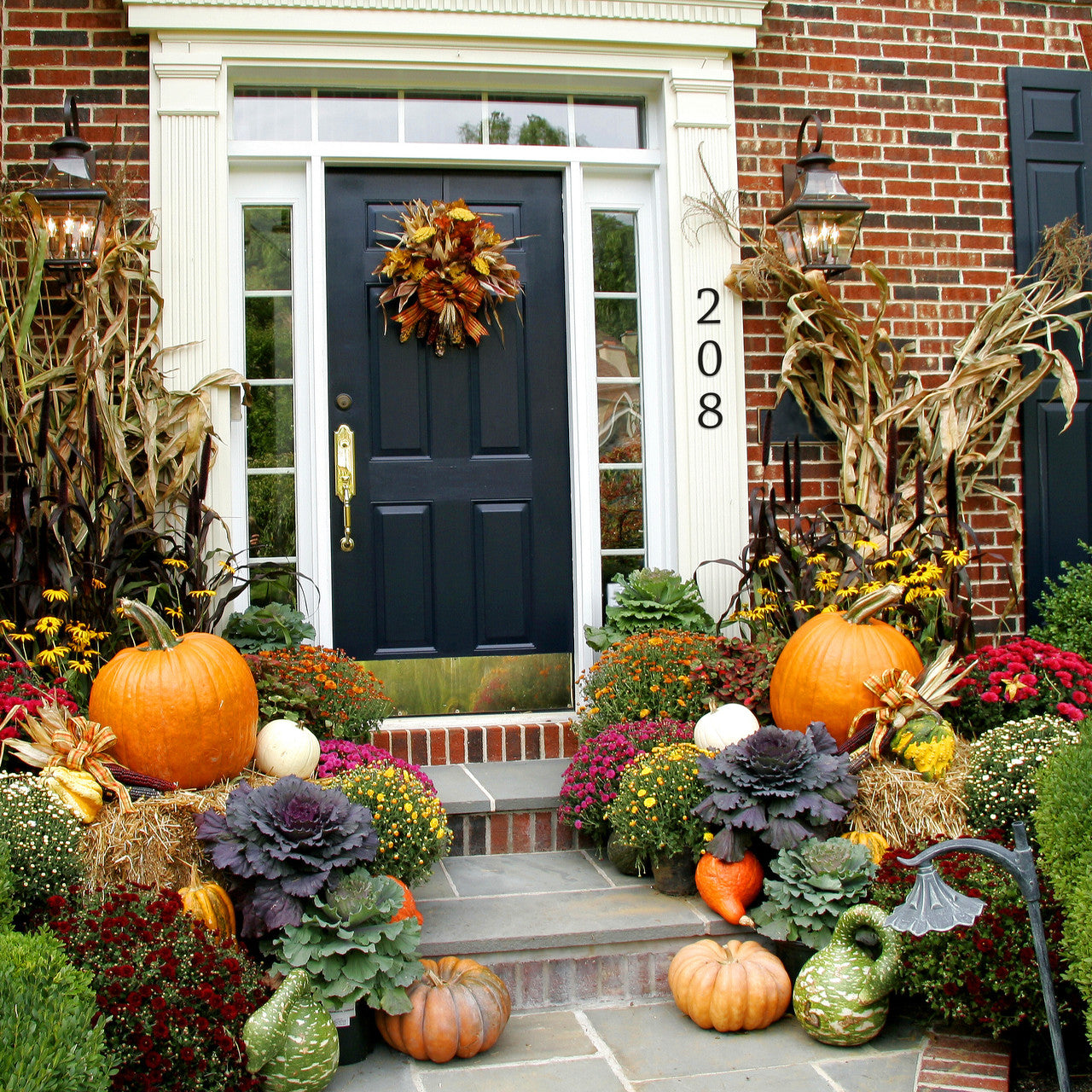 Langston House Numbers and Letters