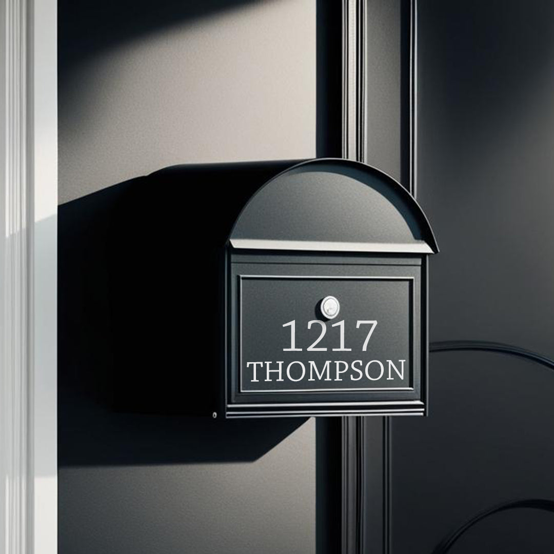 Langston Mailbox Stickers