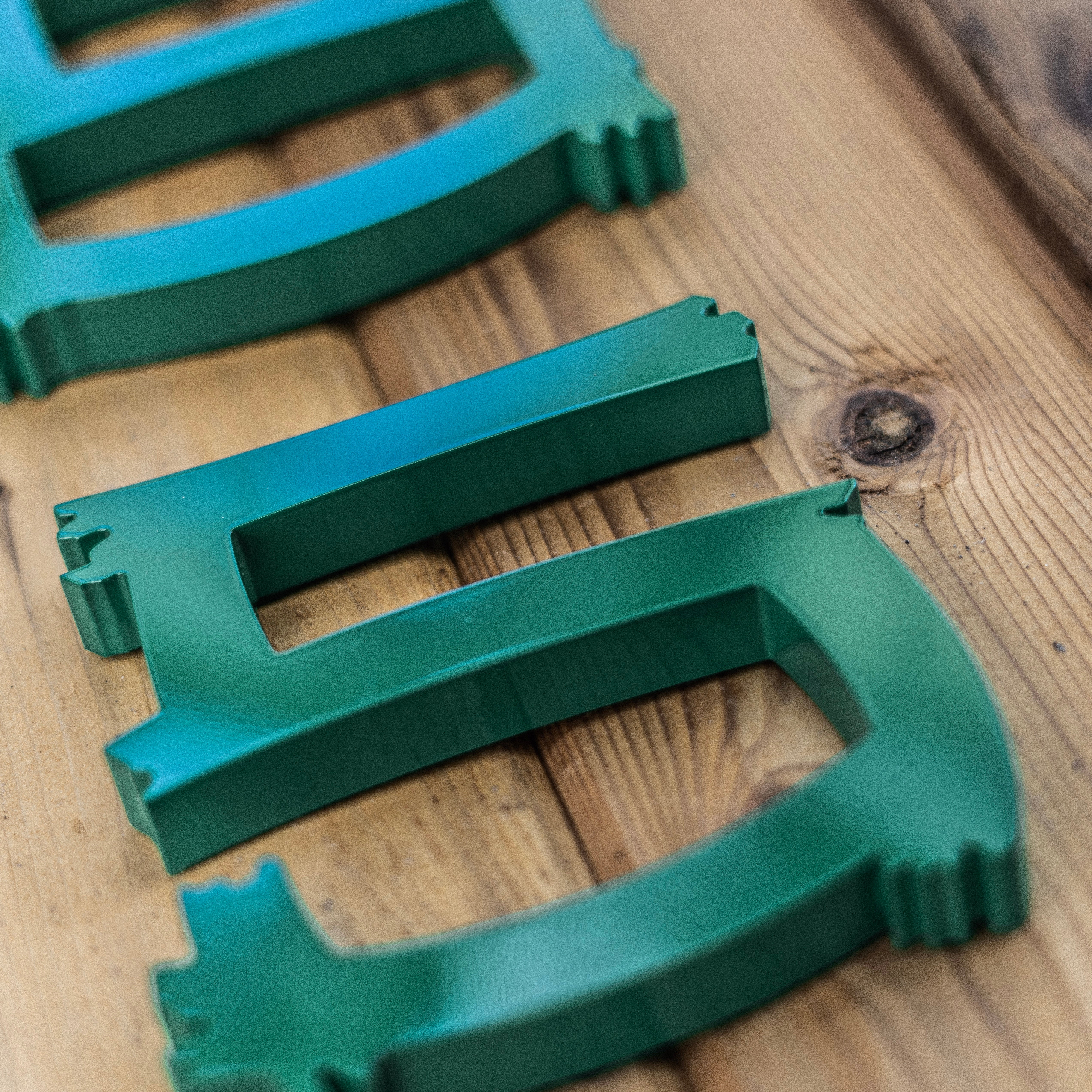 Tiki Hut House Numbers and Letters