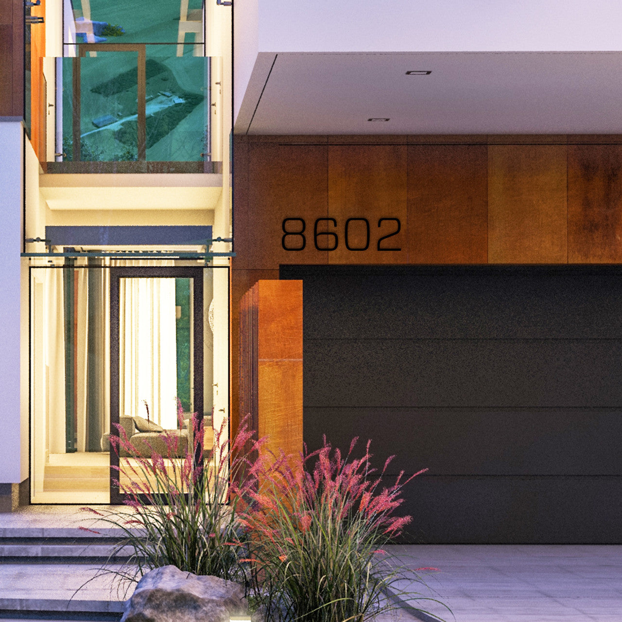 Vex House Numbers and Letters