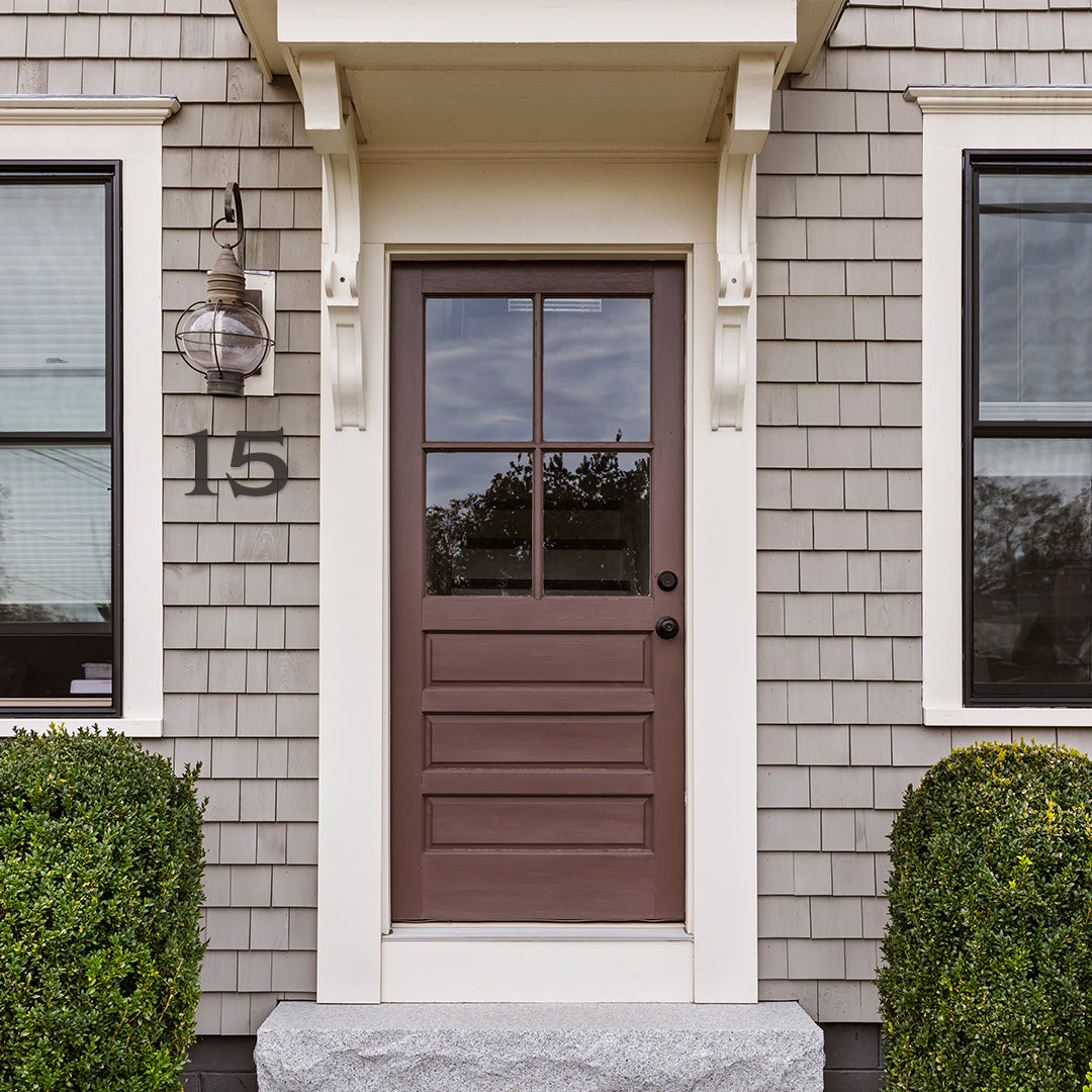 Barrow House Numbers and Letters