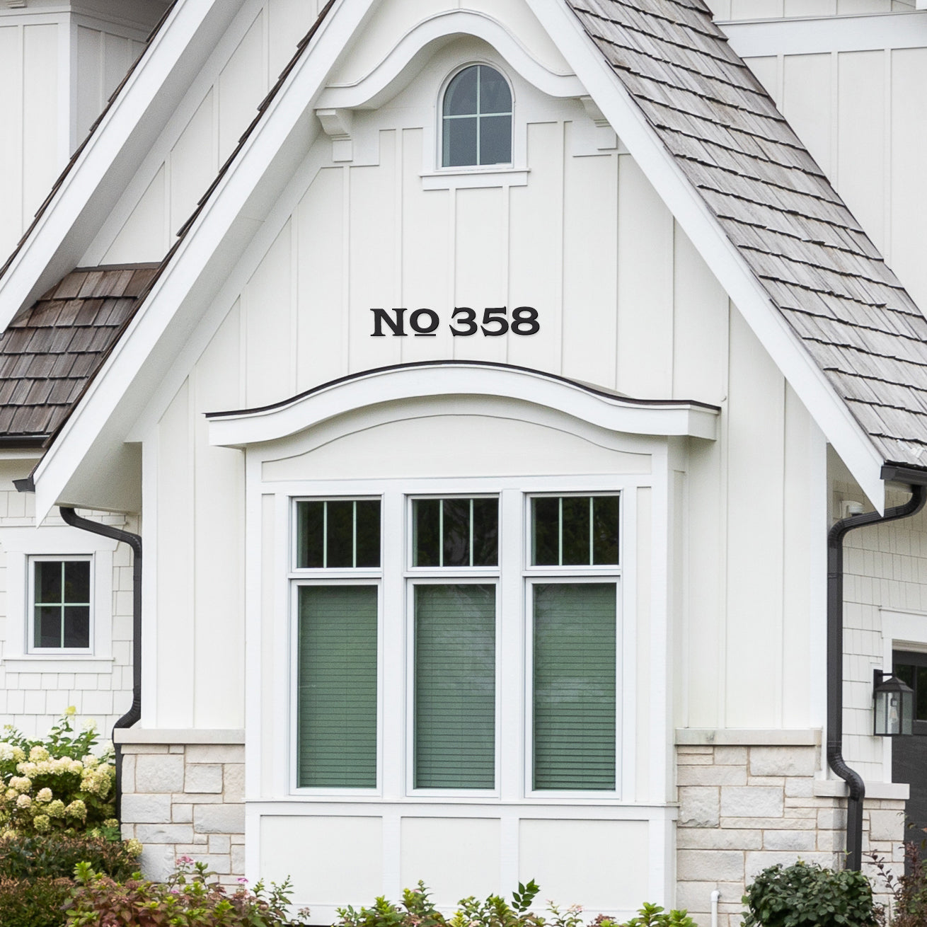 Barrow House Numbers and Letters