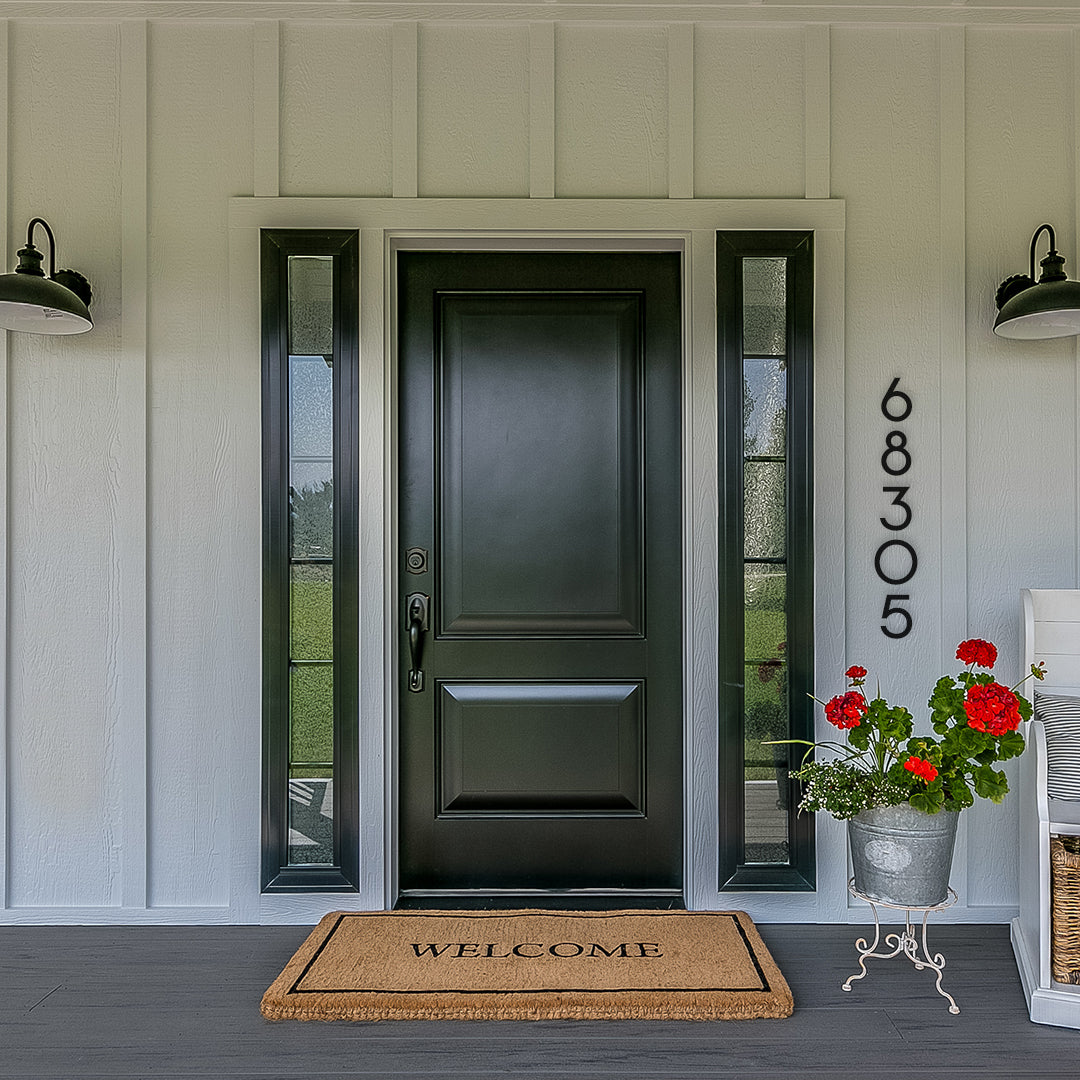 Areo House Numbers and Letters