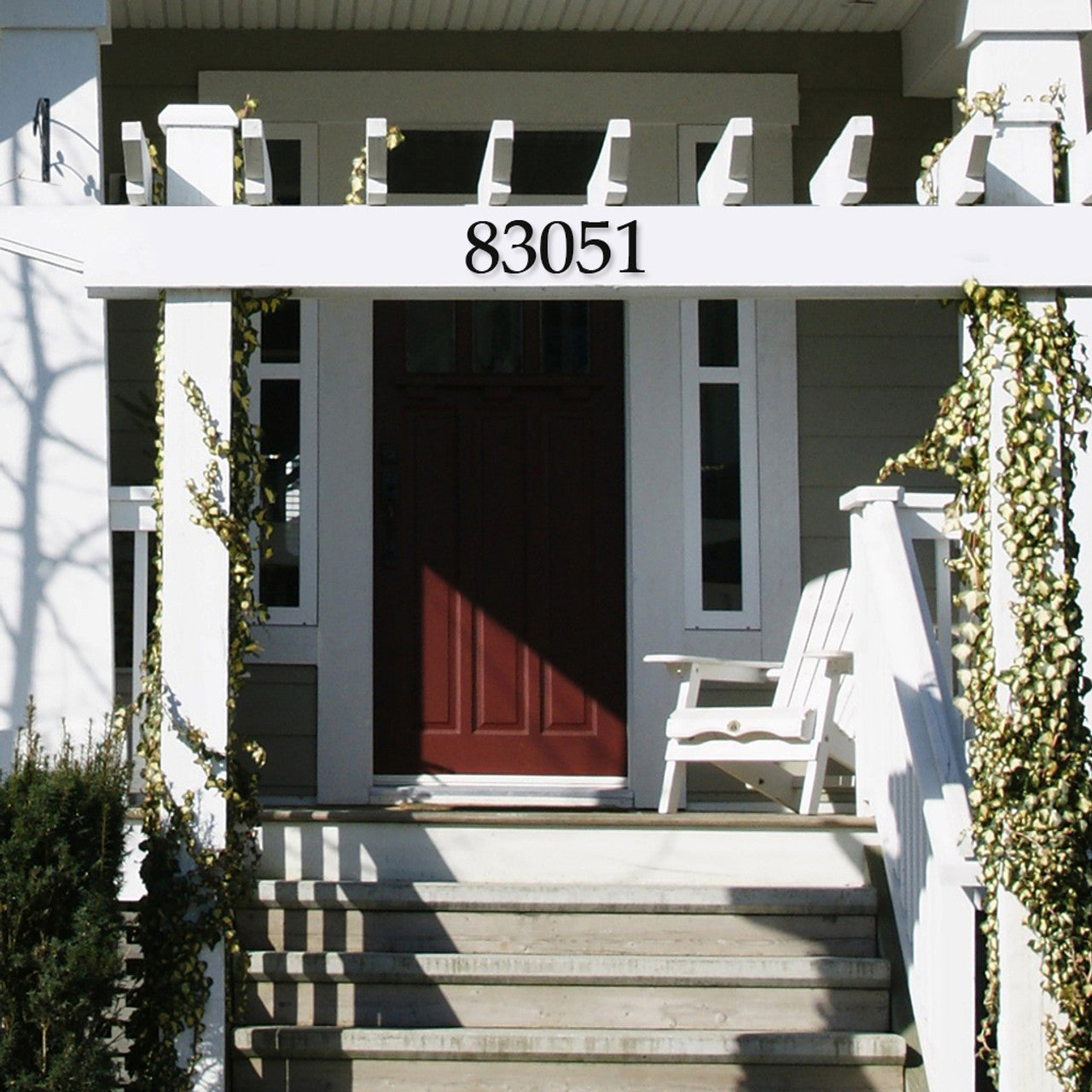 Maris House Numbers and Letters