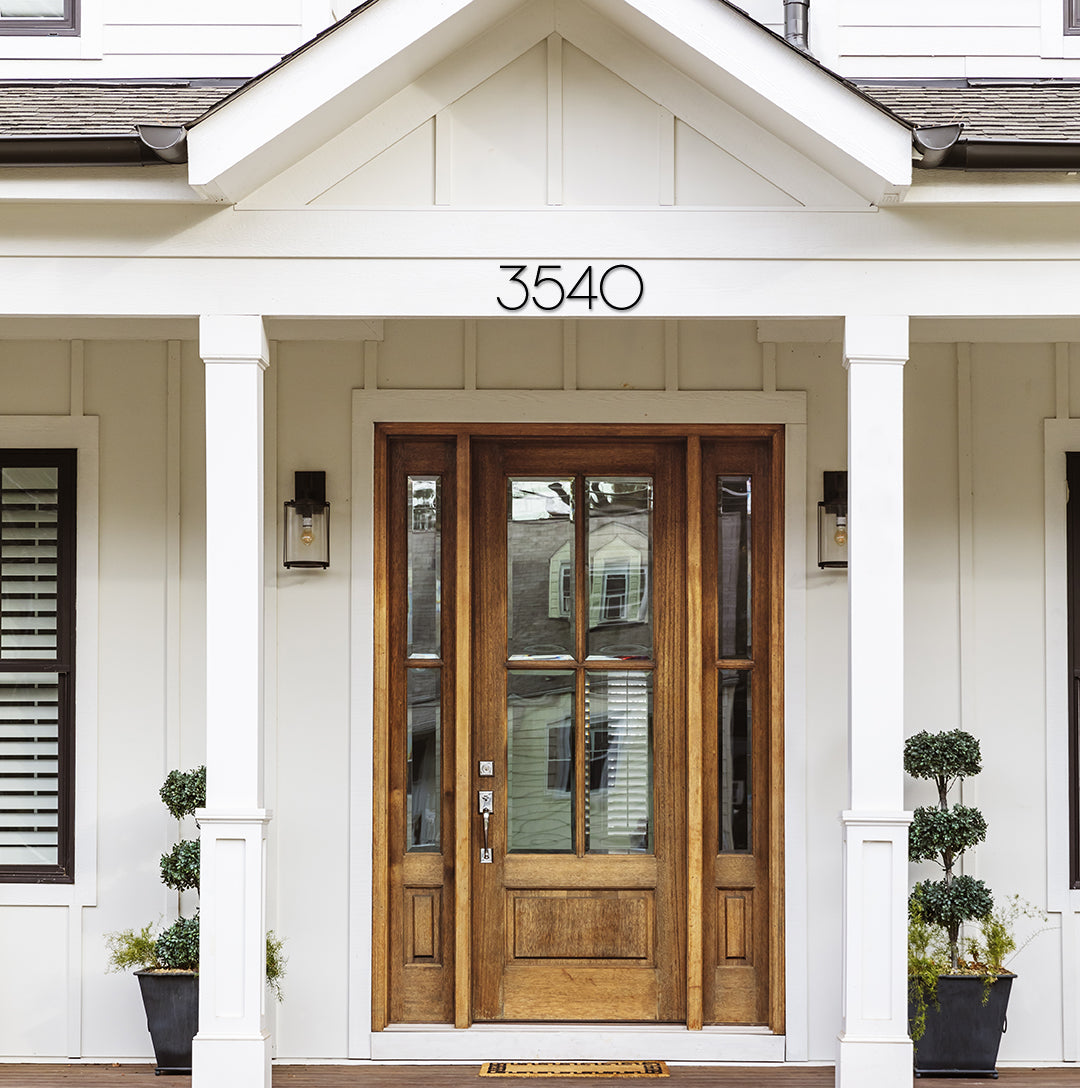 Nix House Numbers and Letters