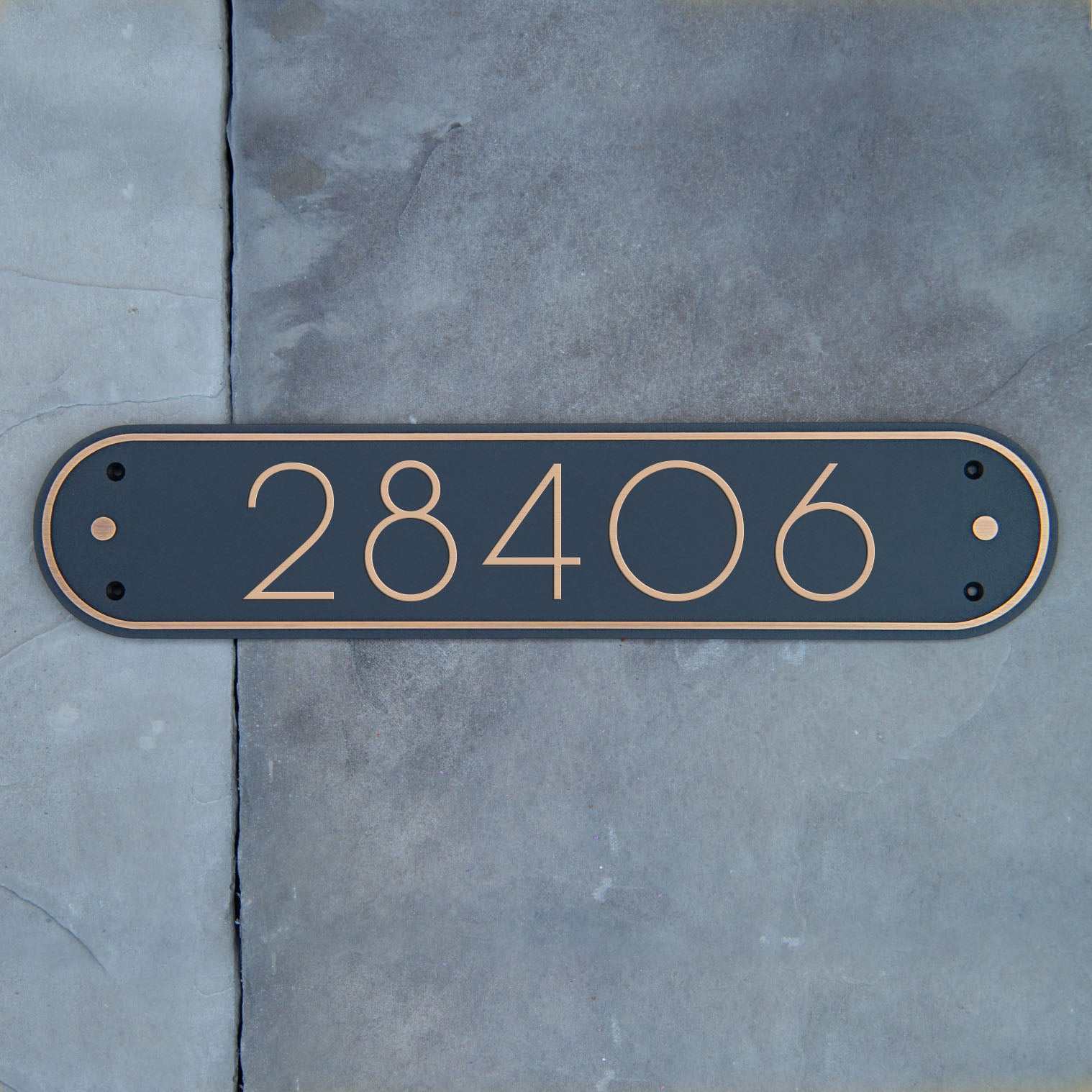 Nix Address Plaque