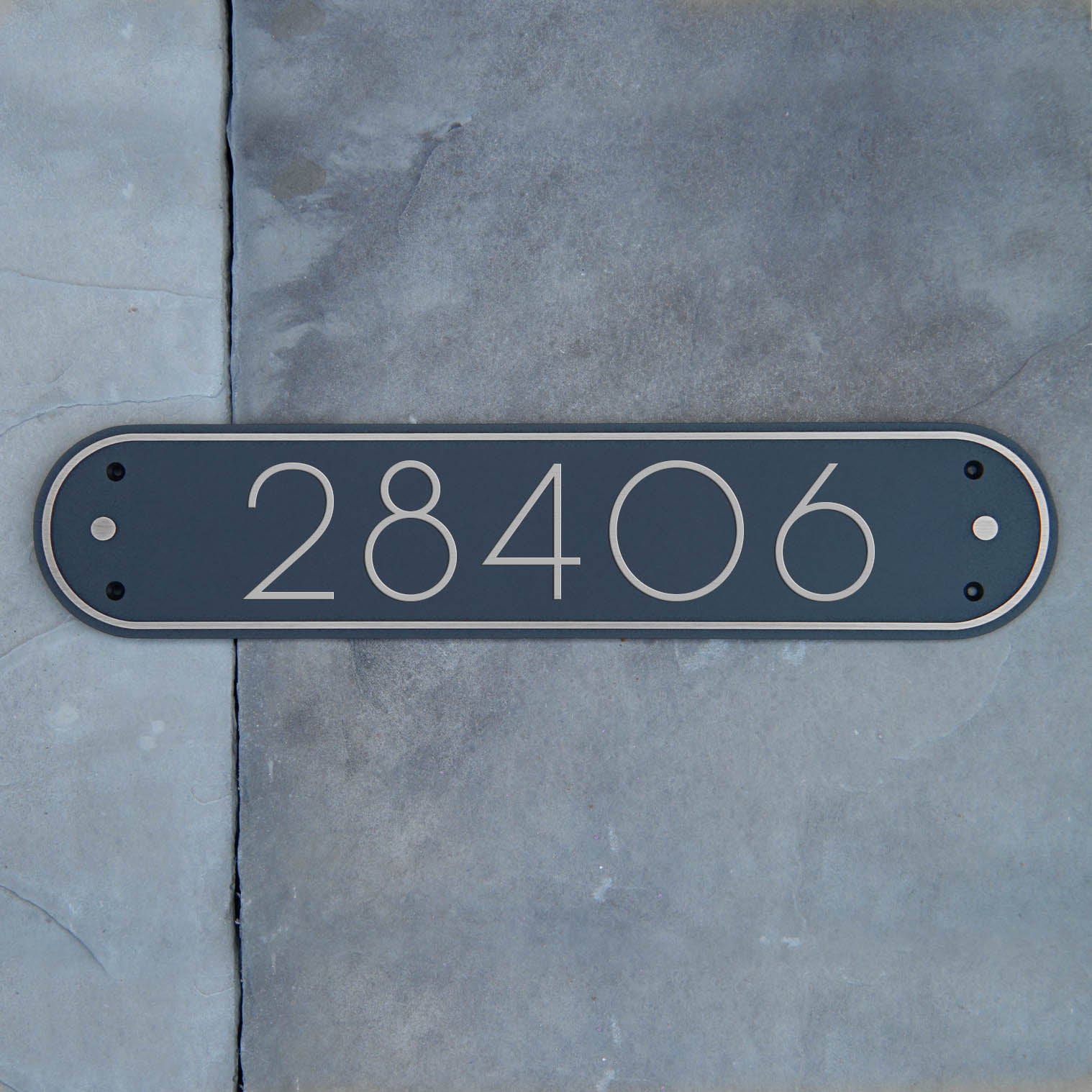 Nix Address Plaque