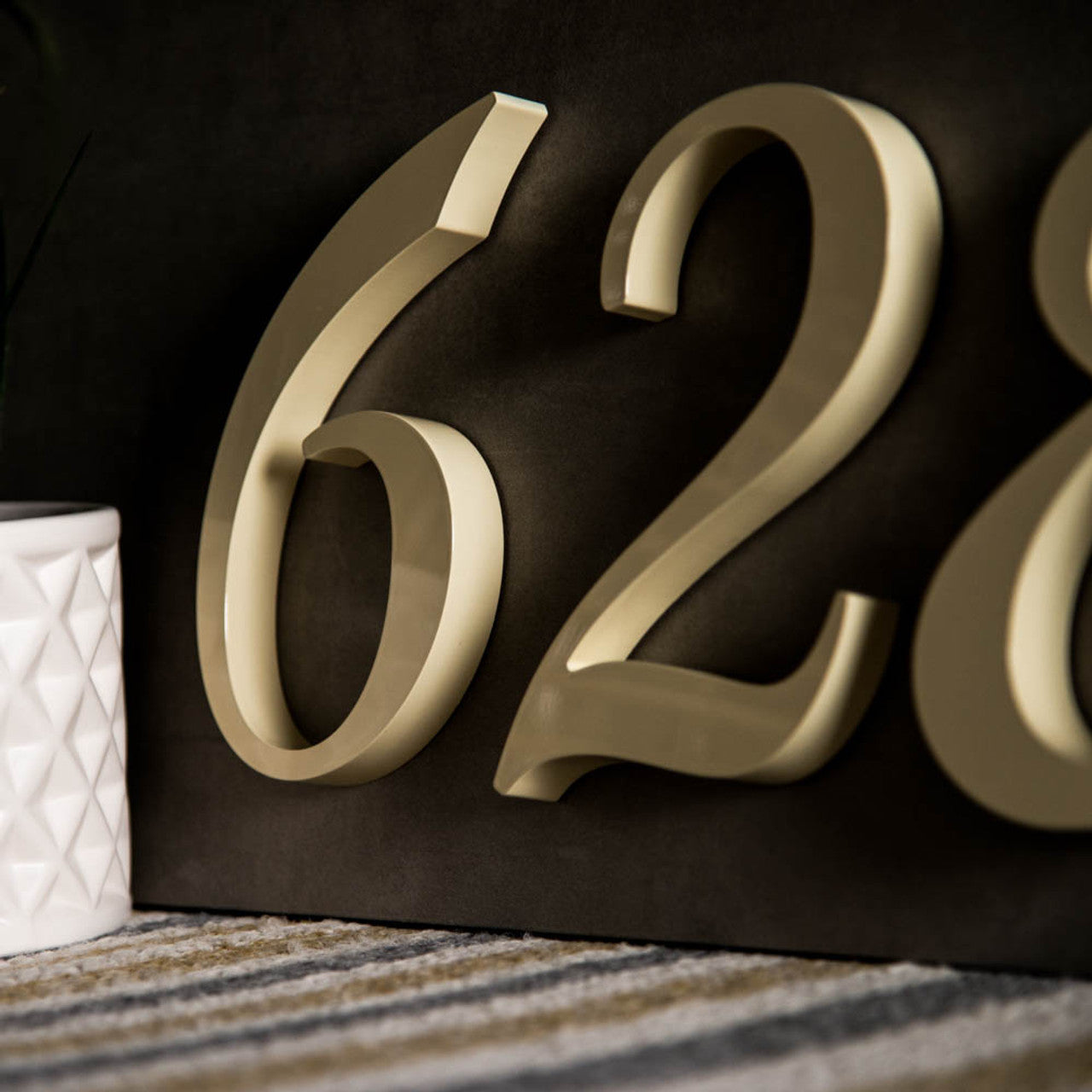 Seaside House Numbers and Letters
