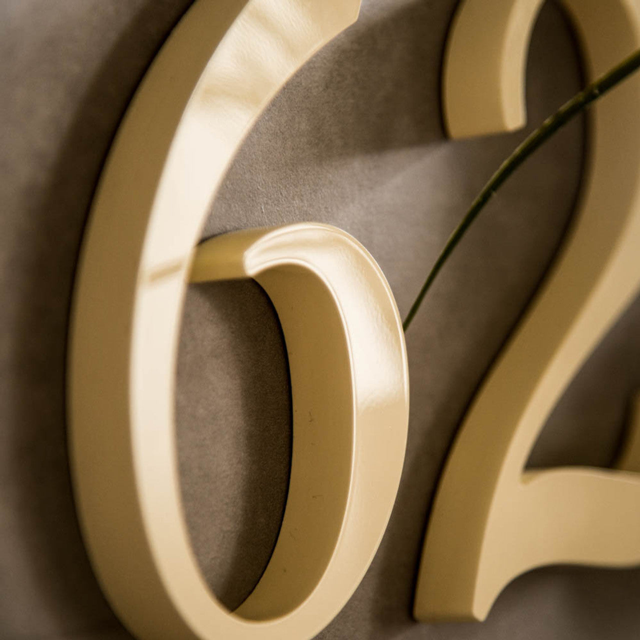 Seaside House Numbers and Letters