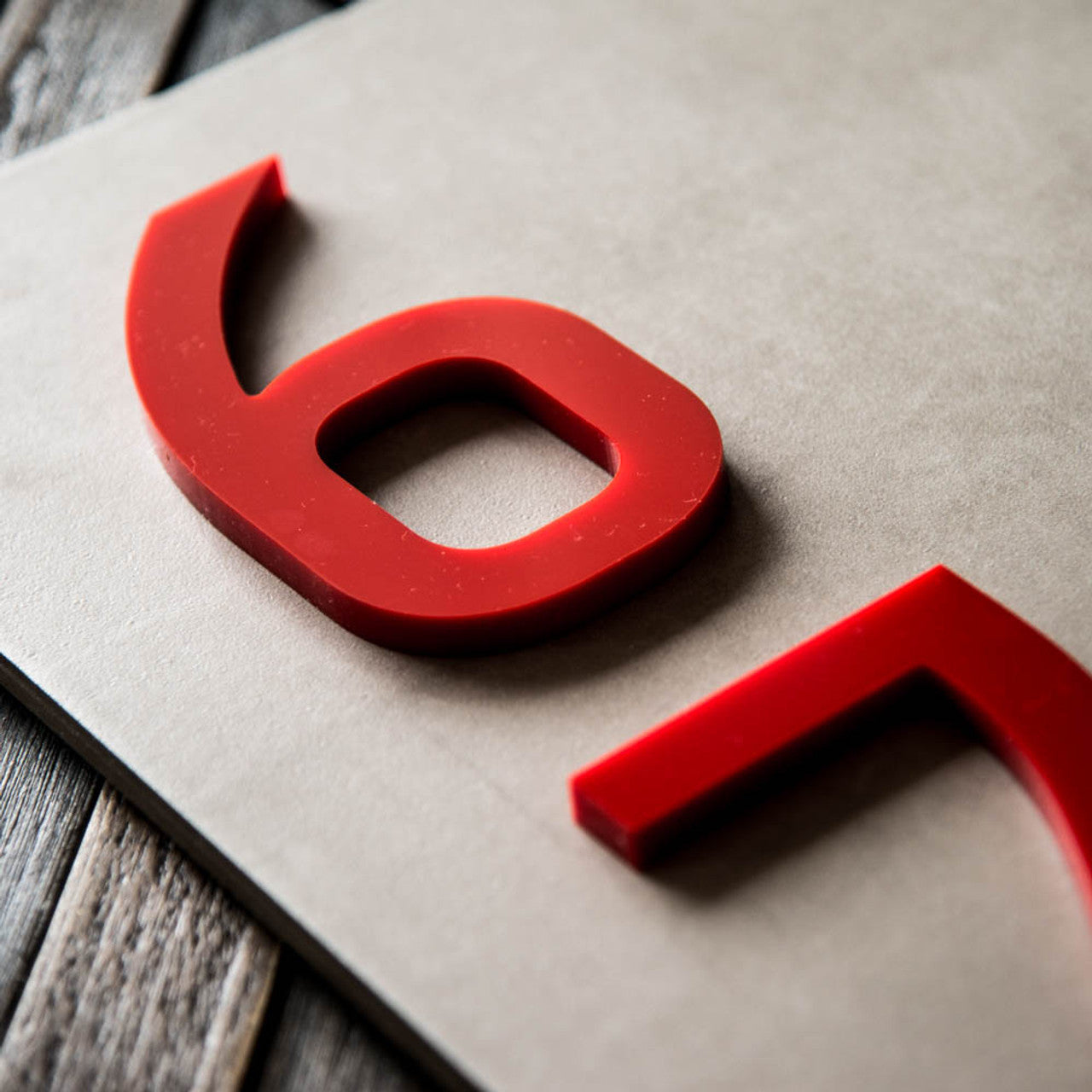 Tren House Numbers and Letters