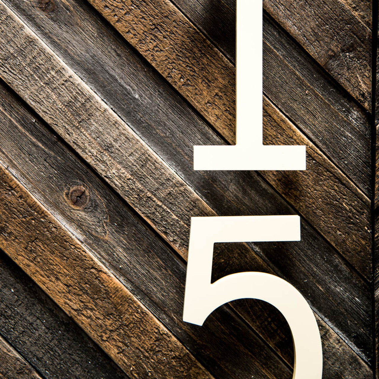 Ferris House Numbers and Letters