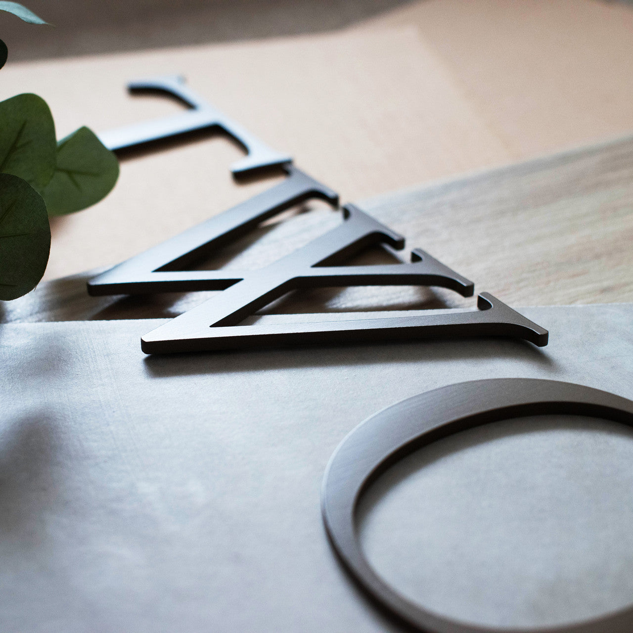 Alden House Numbers and Letters