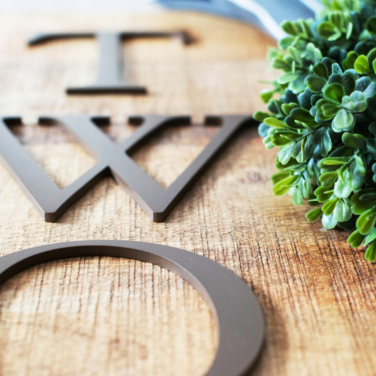 Alden House Numbers and Letters