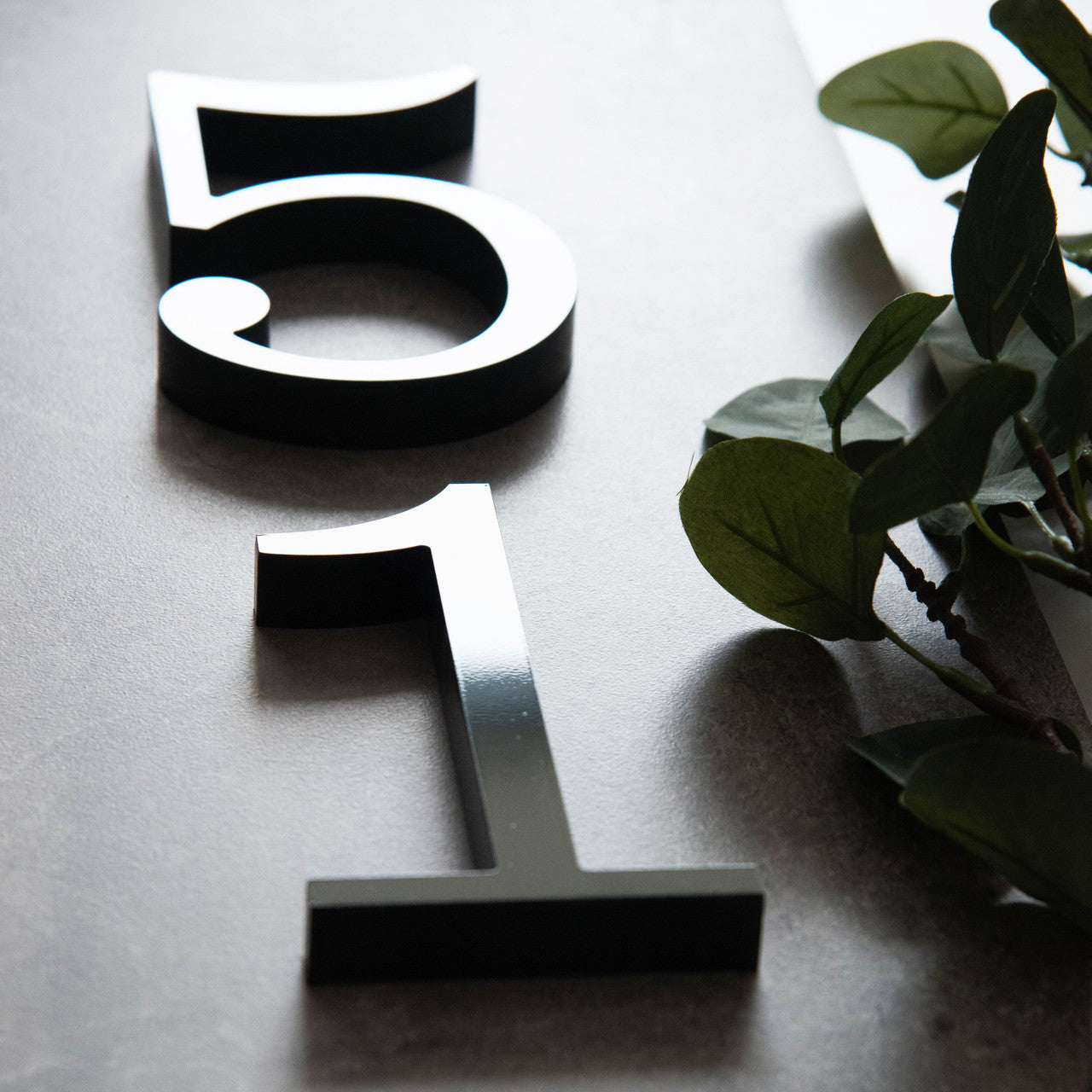 Somers House Numbers and Letters