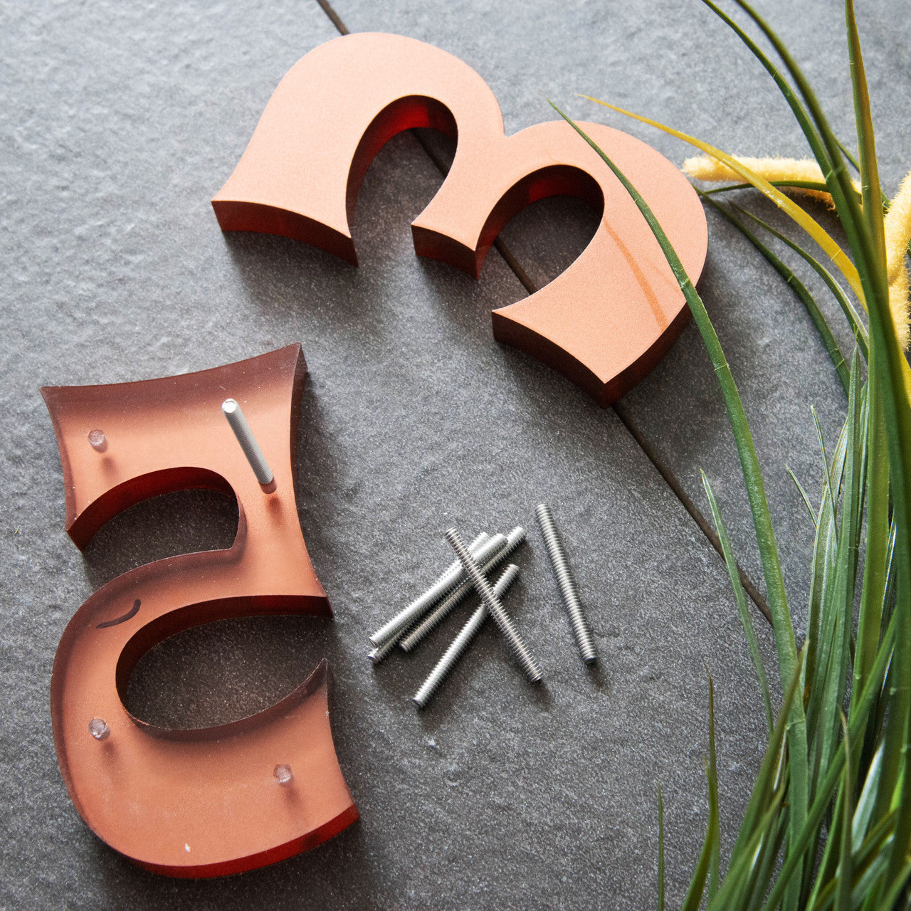 Lounge House Numbers and Letters