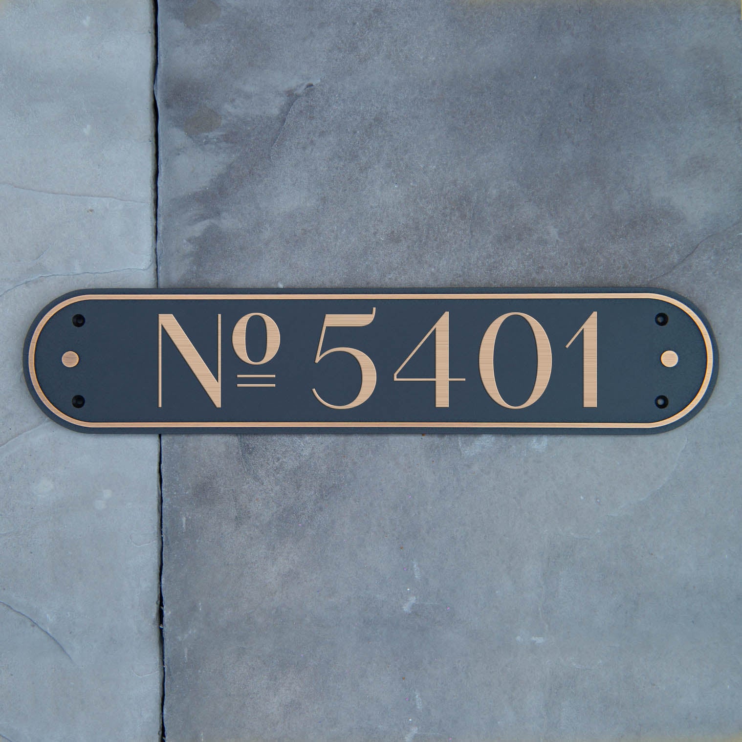 Flora Address Plaque