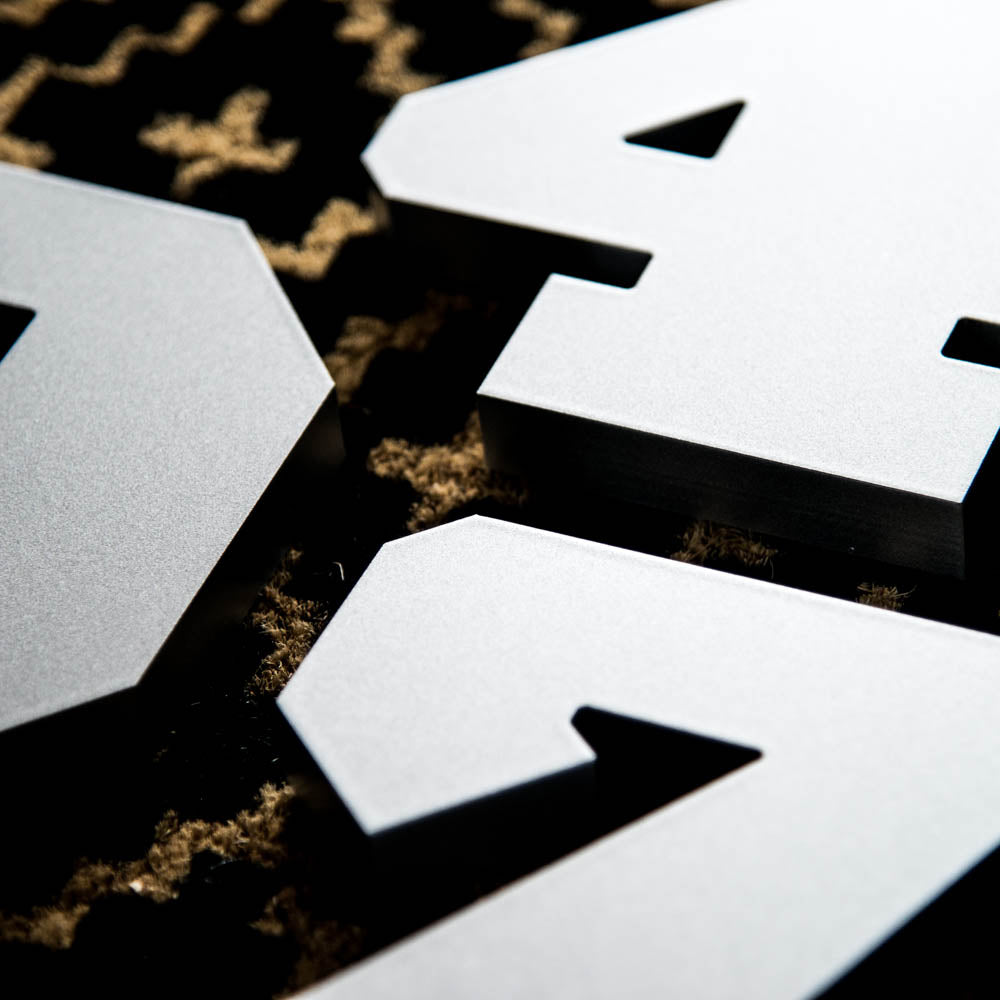 Vero House Numbers and Letters