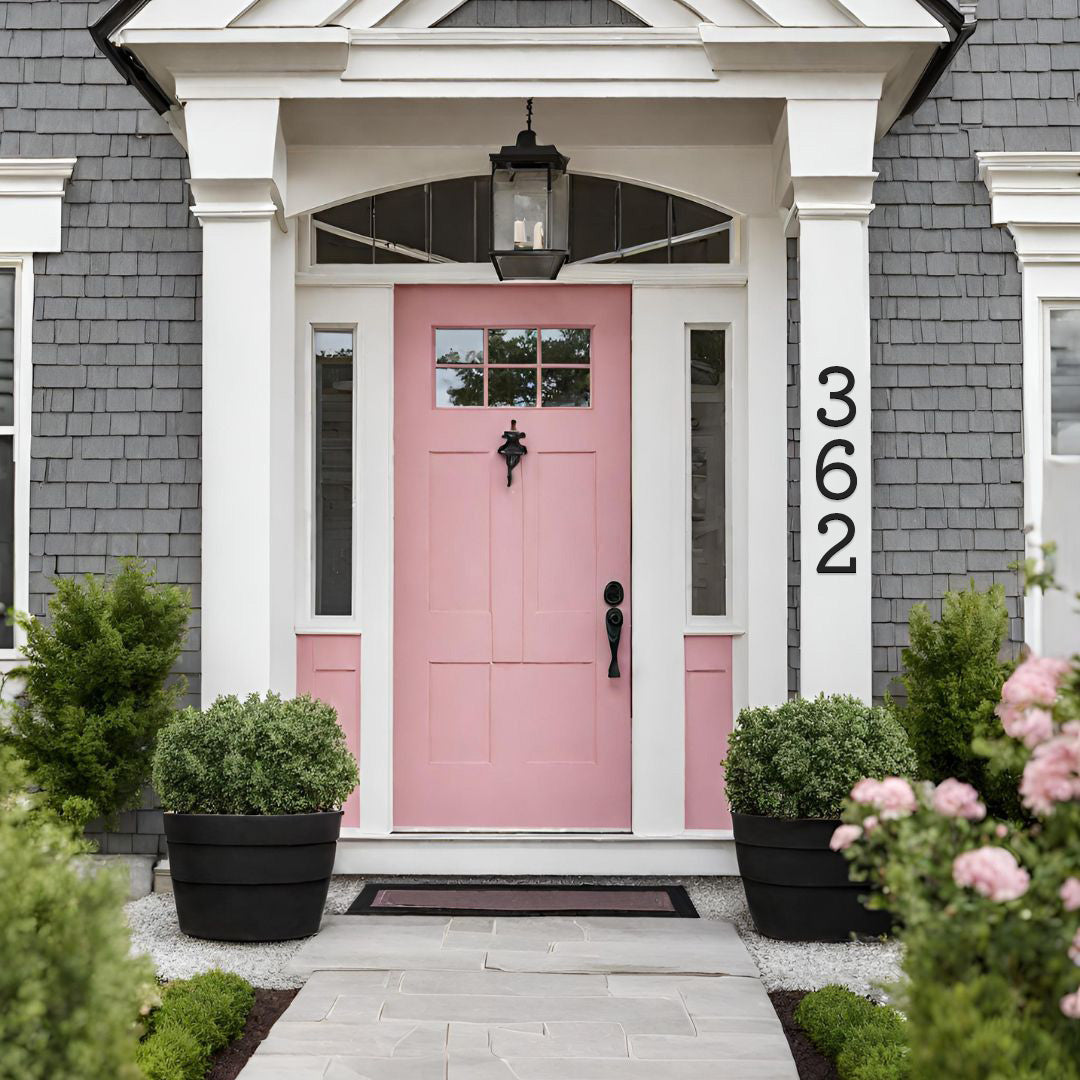 Clare House Numbers and Letters