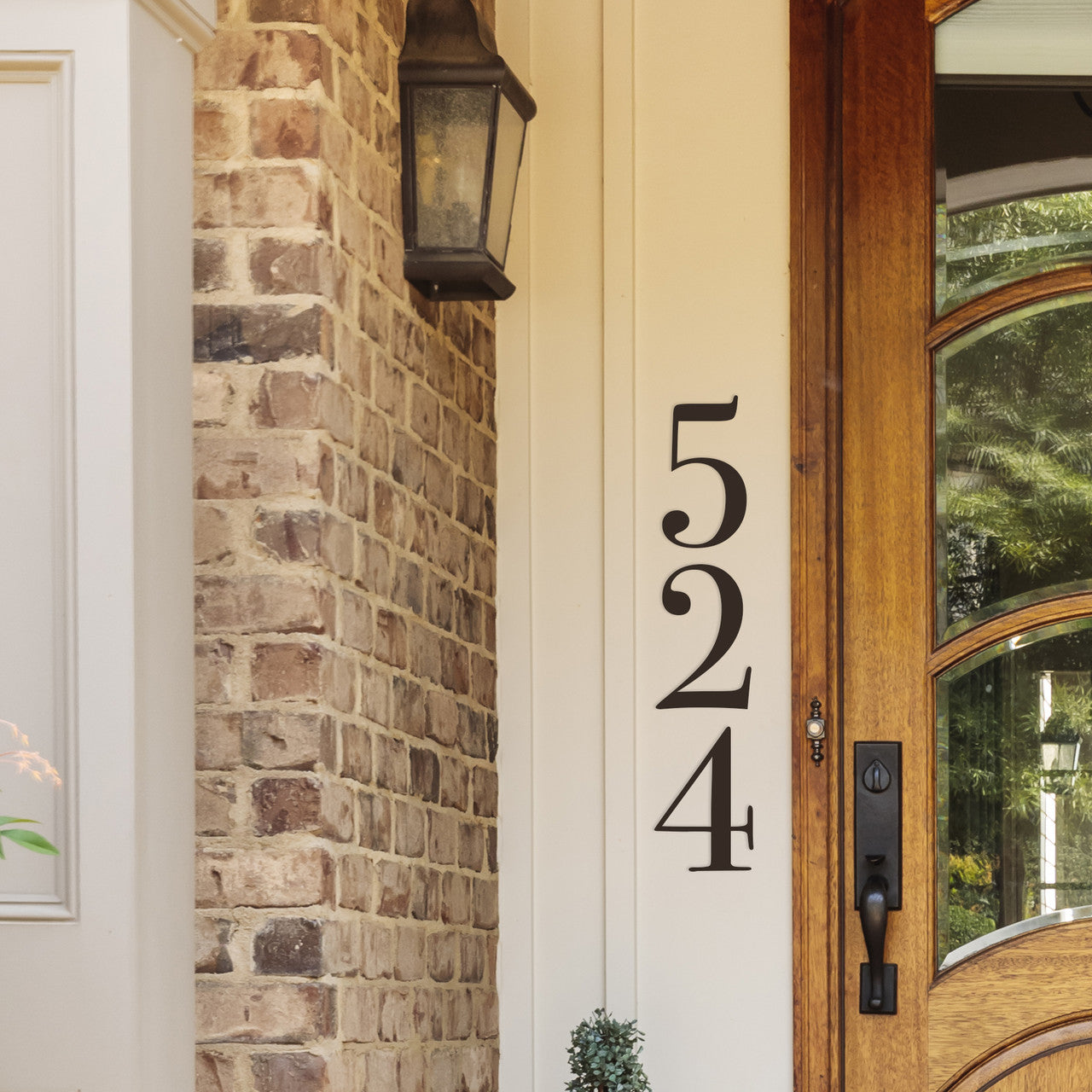 Linden House Numbers and Letters