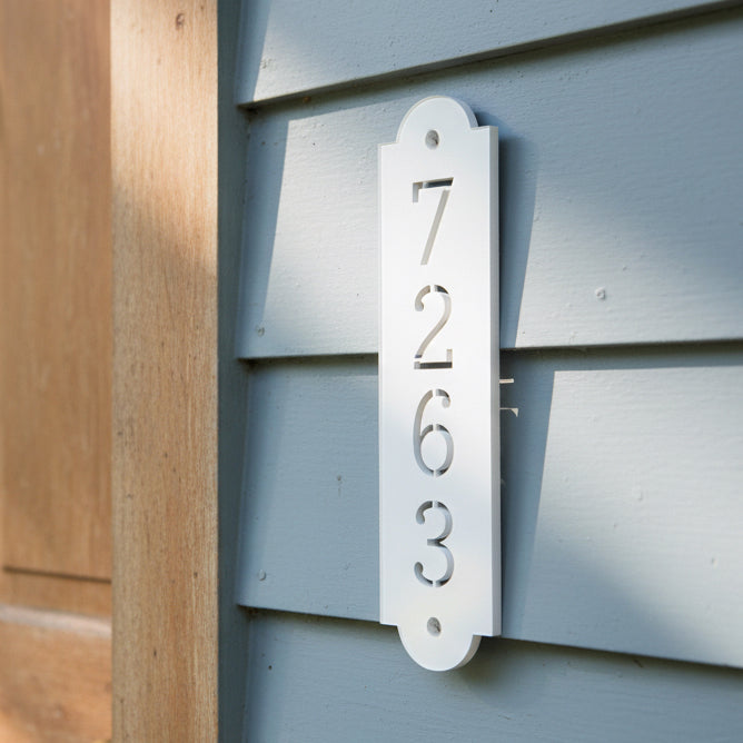 Clare House Number Sign