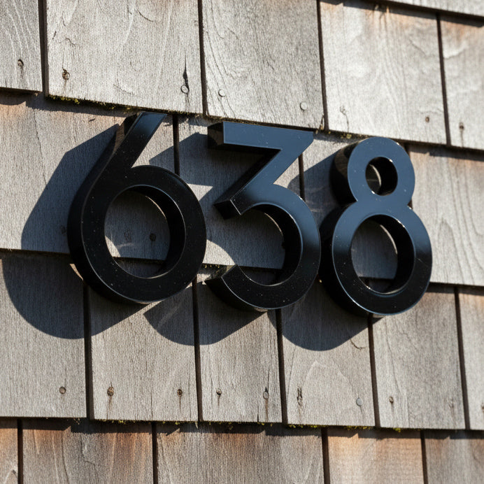 Craft House Numbers and Letters