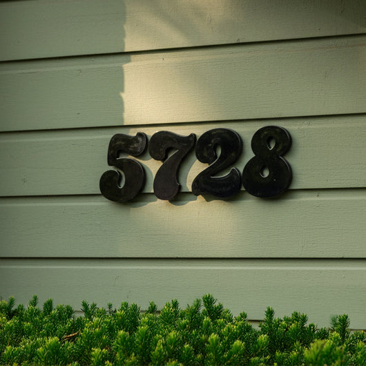 Darling House Numbers and Letters