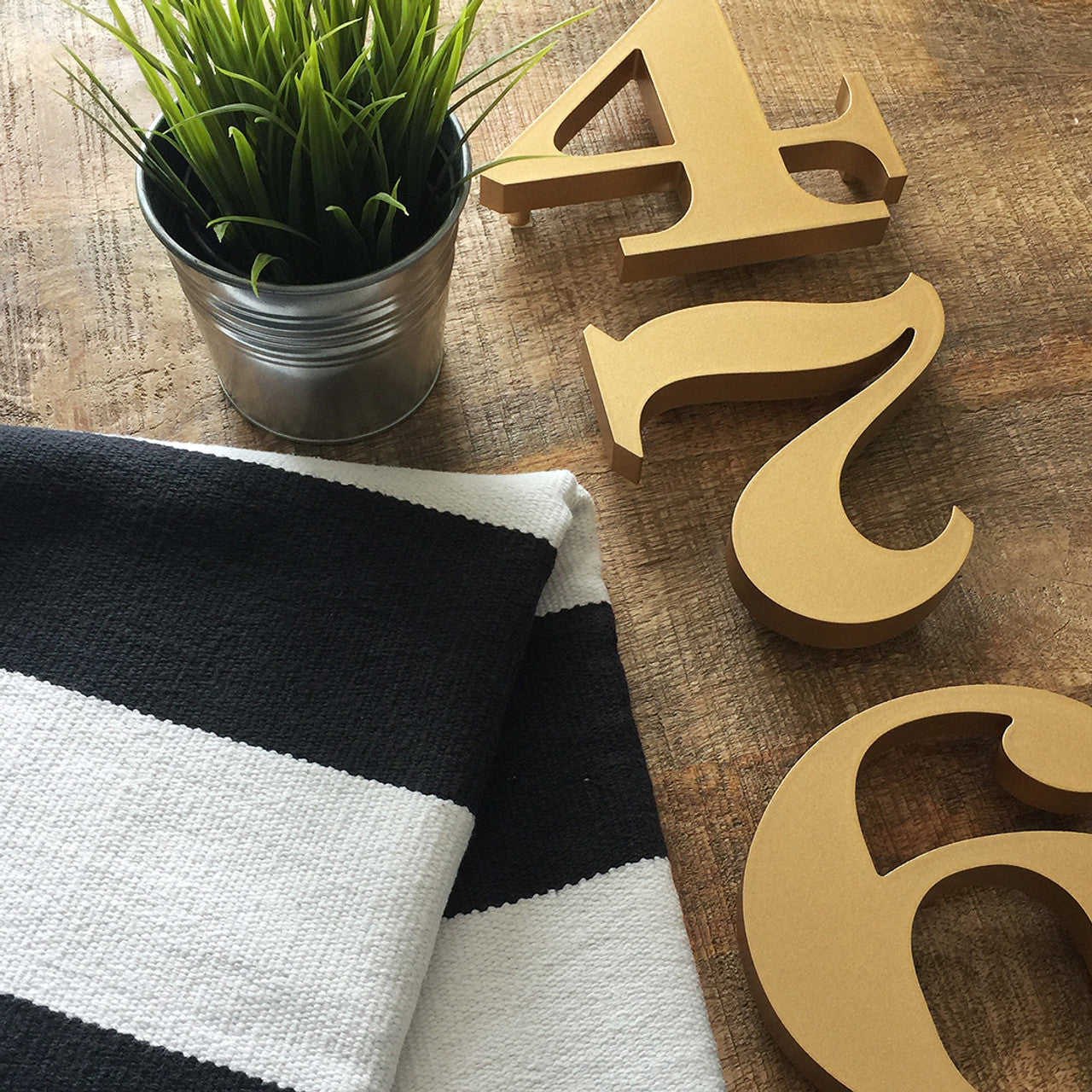 Sterling House Numbers and Letters