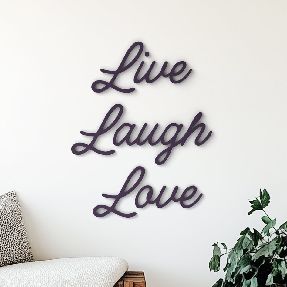 Flourish Personalized Letters Wall Decor