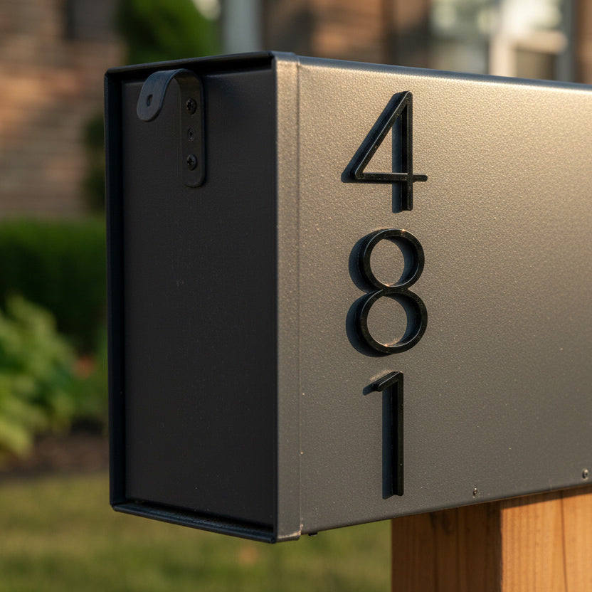 Fyn Dimensional Self Adhesive Mailbox Numbers
