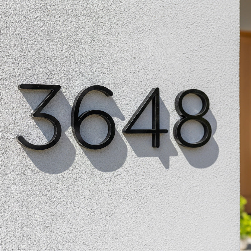 Fyn House Numbers and Letters