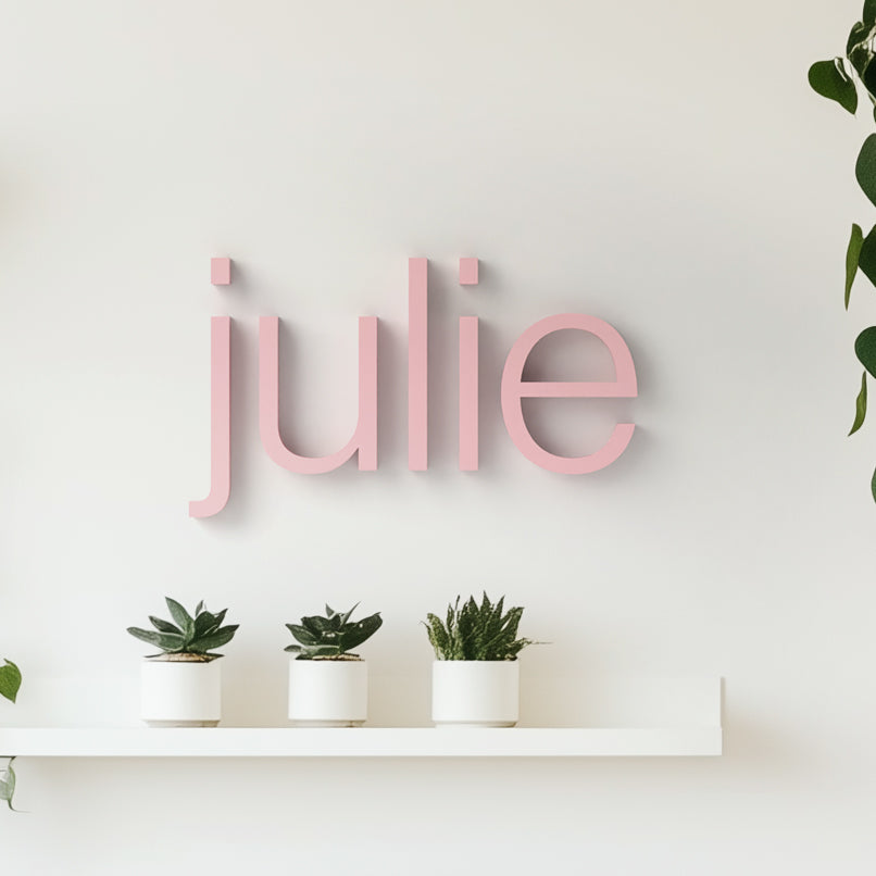 Hem Personalized Letters Wall Decor