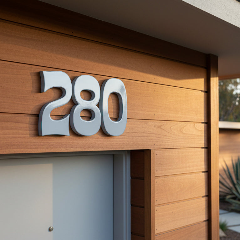 Lounge House Numbers and Letters