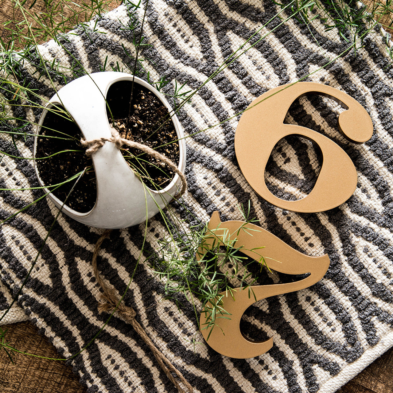 Sterling House Numbers and Letters