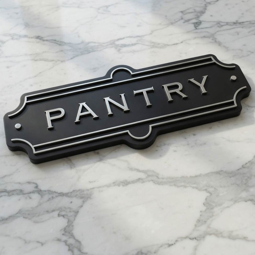 Silo Light Display Plaque - Aluminum