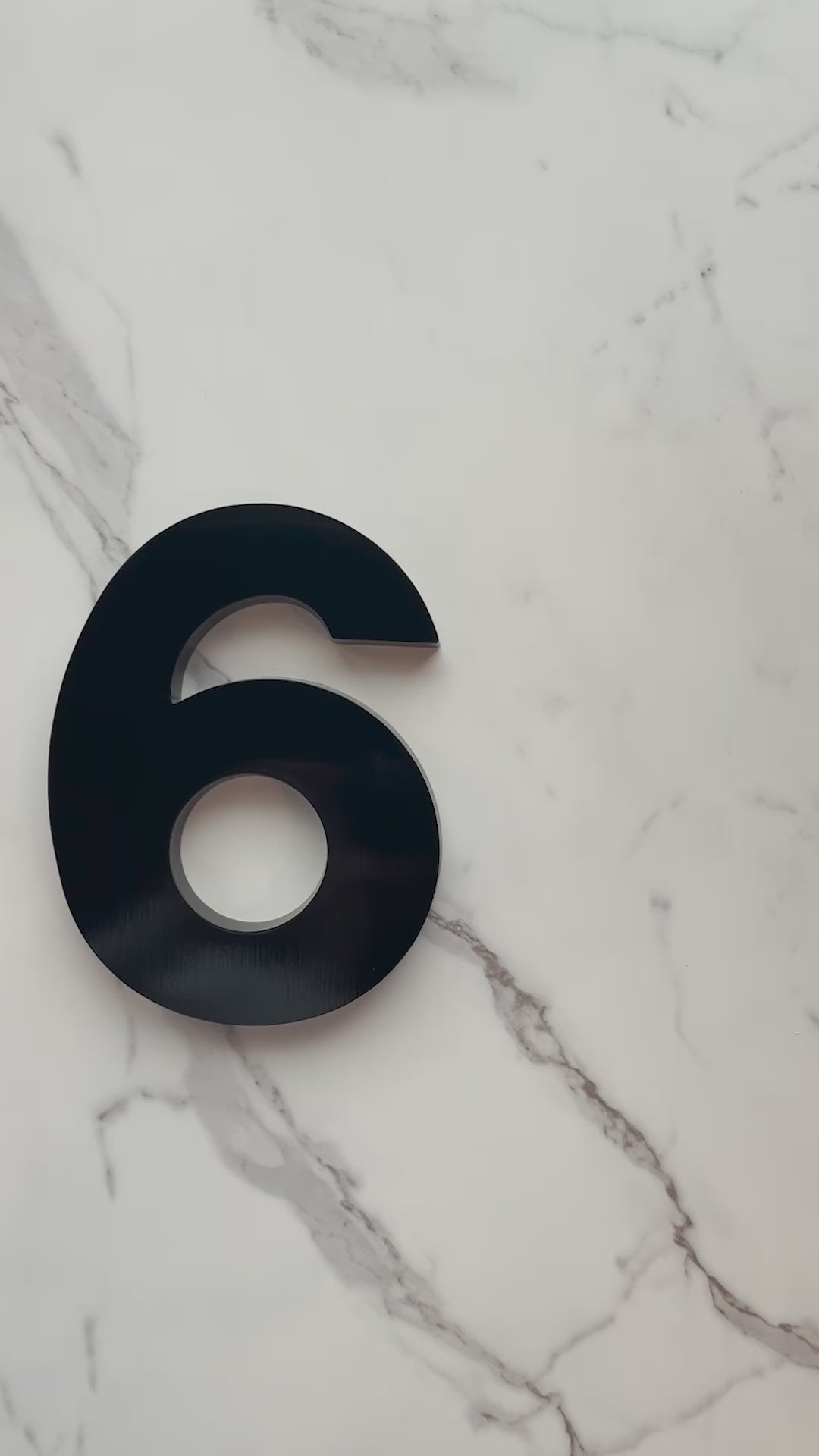 Dren House Numbers and Letters