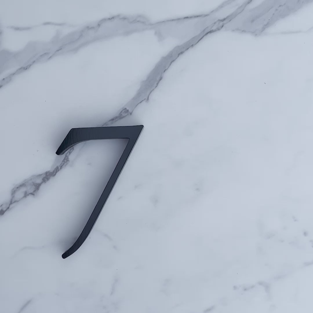 Franson House Numbers and Letters