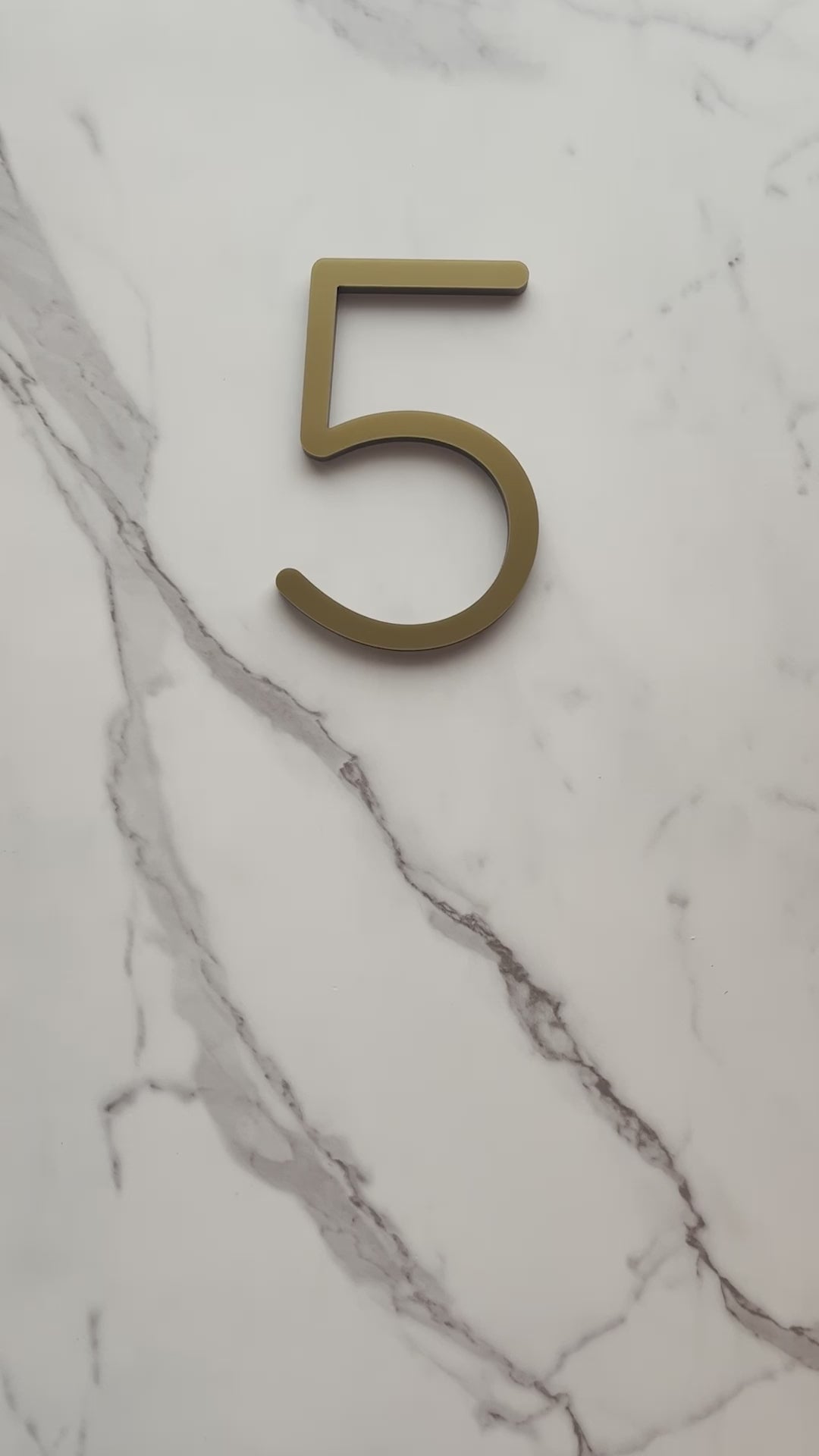 Fyn House Numbers and Letters