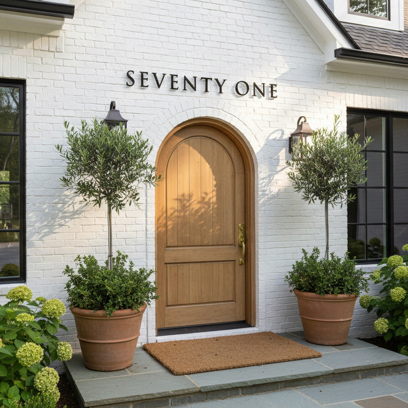 Roman House Numbers and Letters