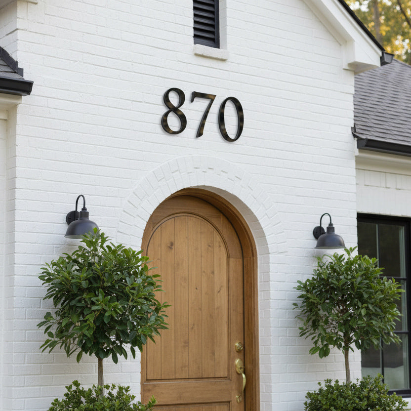 Roman House Numbers and Letters