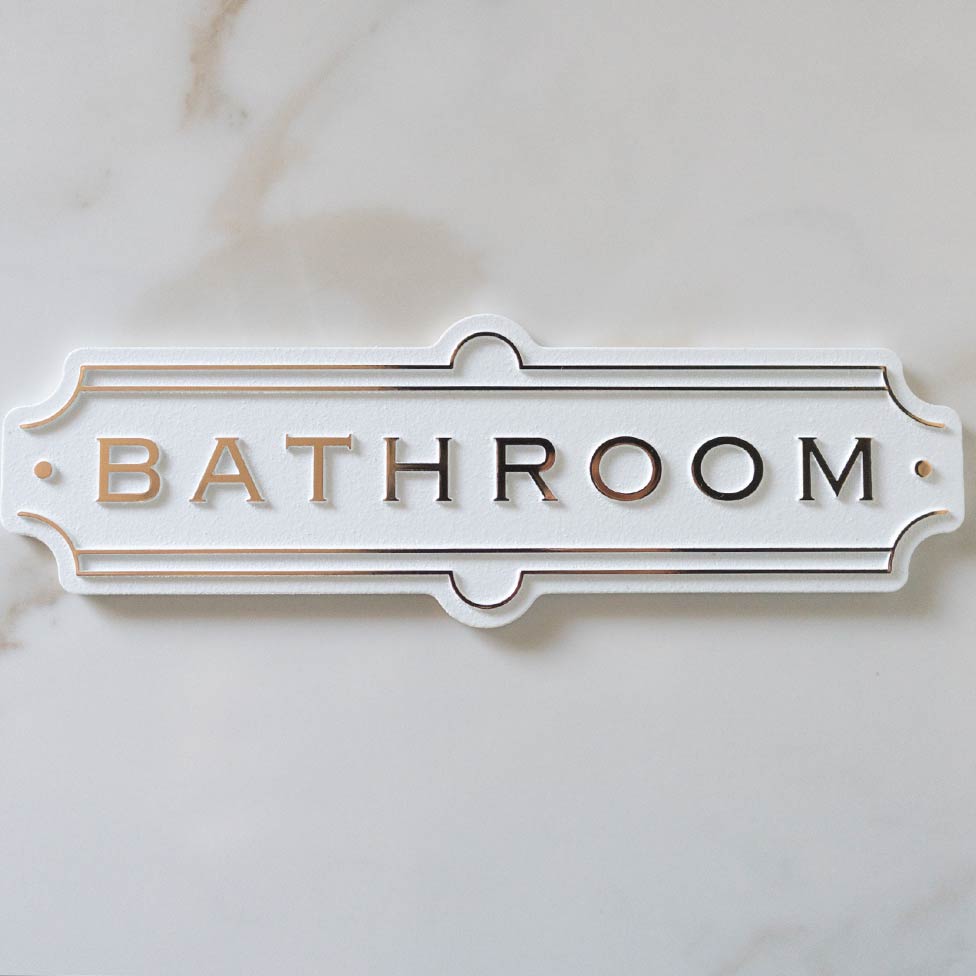 Silo Light Display Display Plaque - Brass