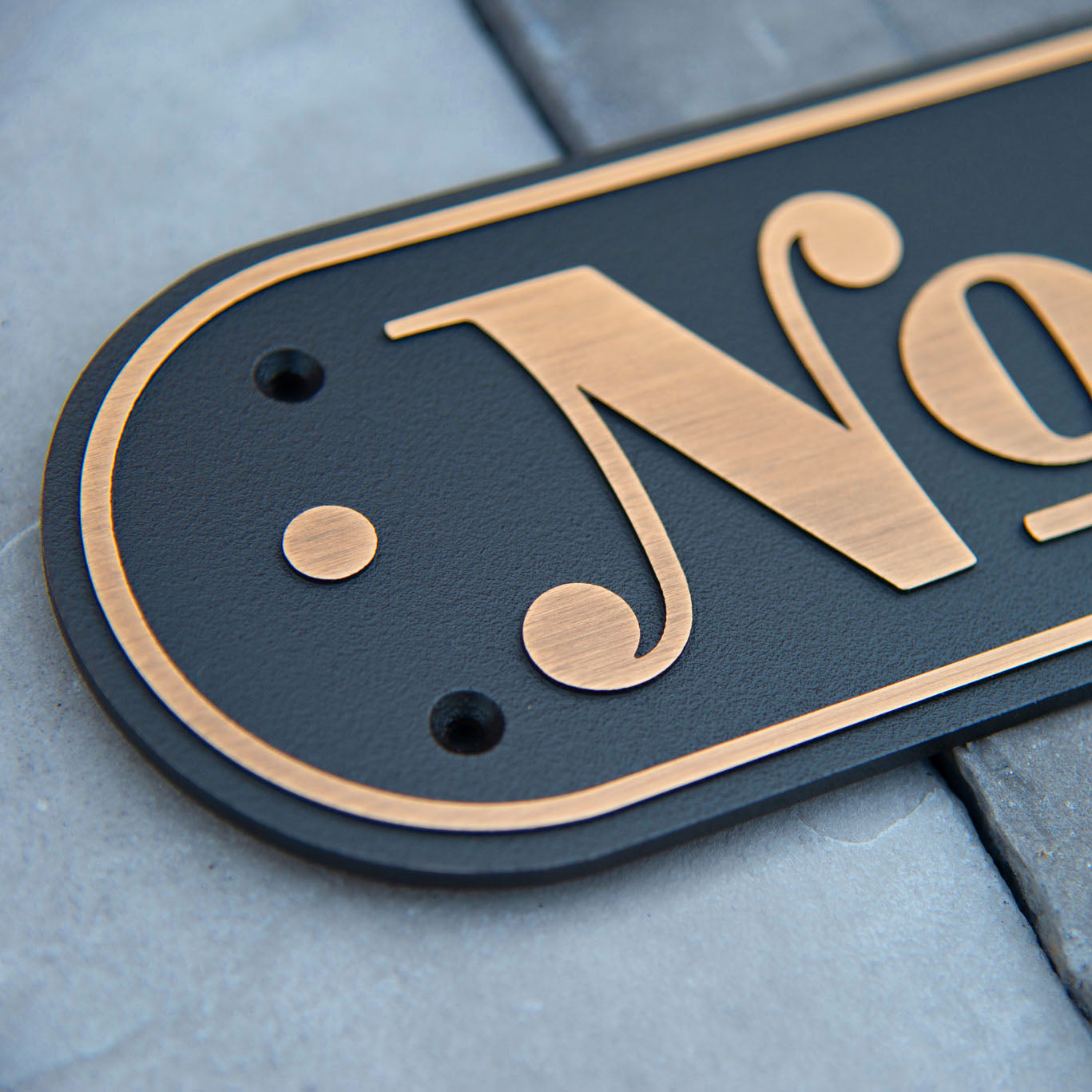 Isla Address Plaque
