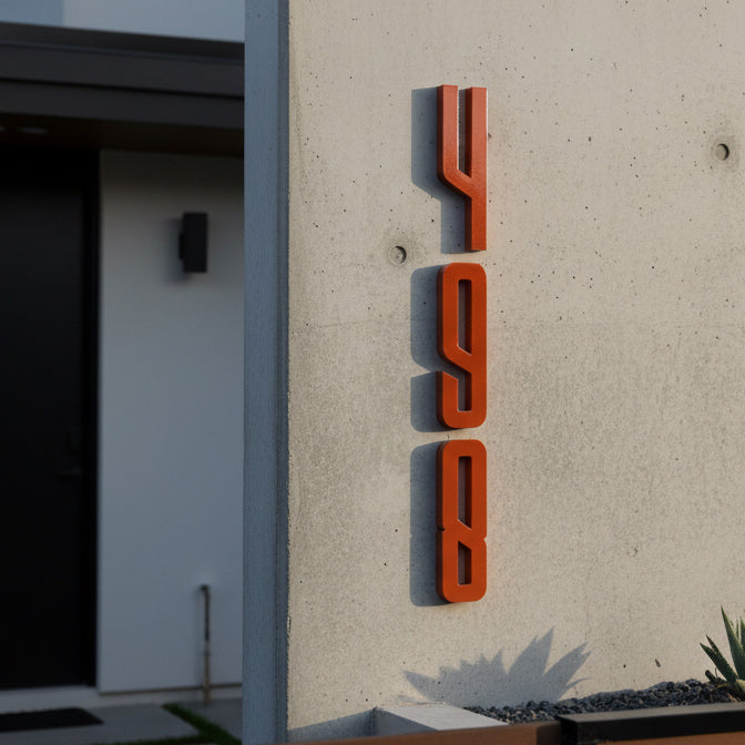 Ty House Numbers and Letters