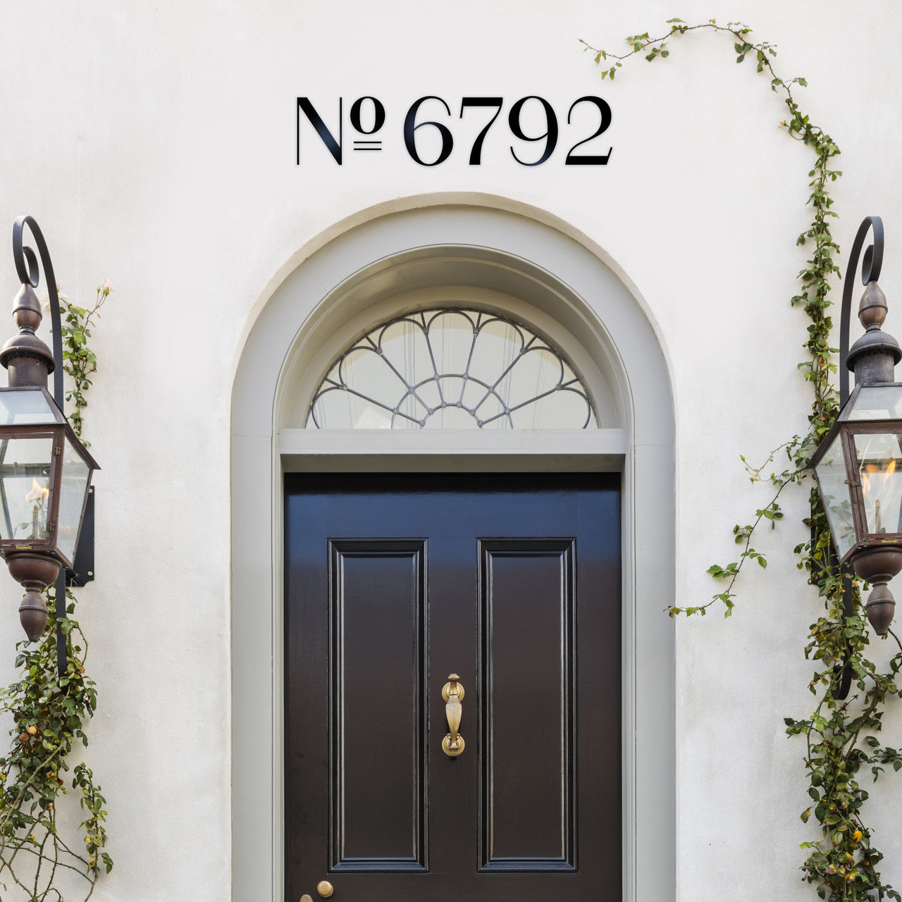 Flora House Numbers and Letters