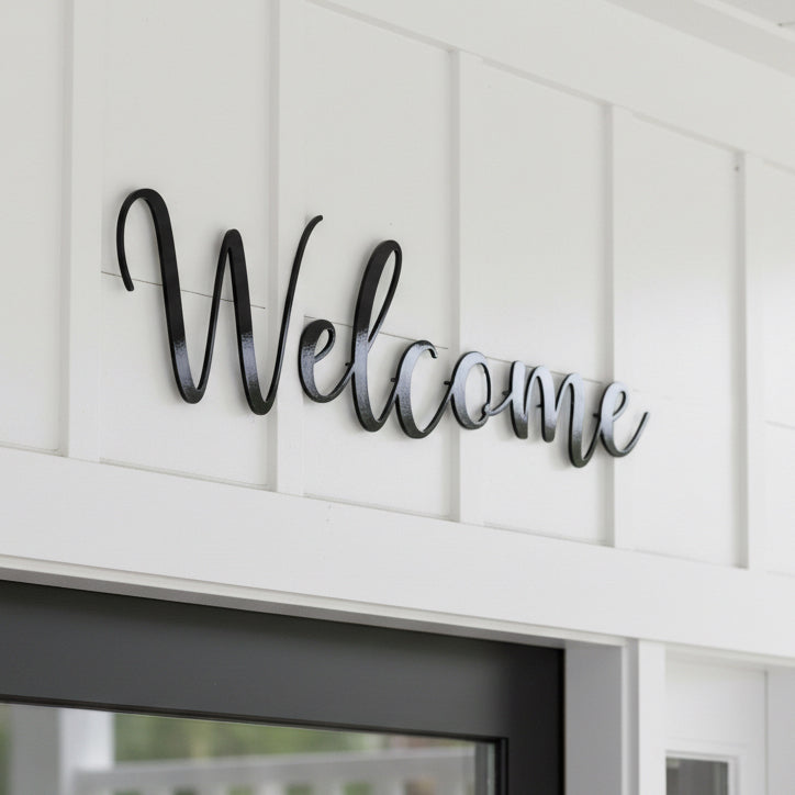 Salutation Personalized Letters Wall Decor