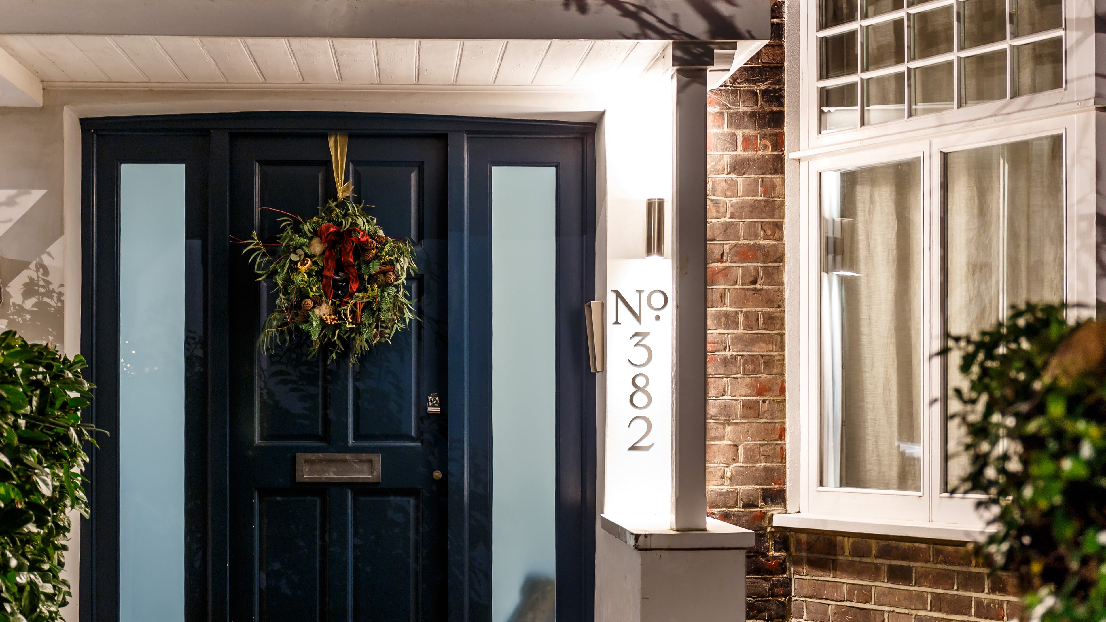 House Numbers for the Holidays: Creative Ways to Incorporate Seasonal Décor