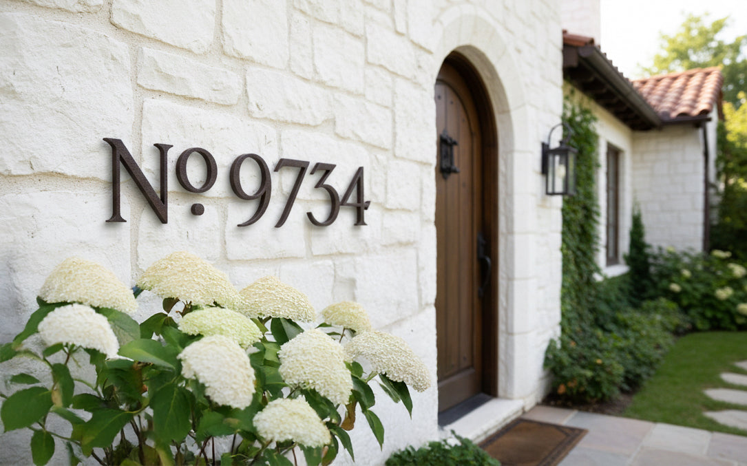 What Size House Numbers Do You Need?