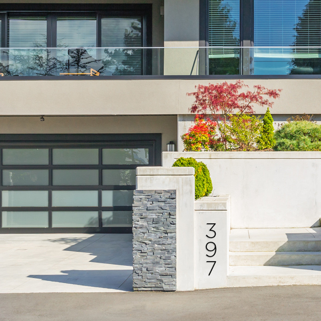Minimalist House Number Trends for Contemporary Homes